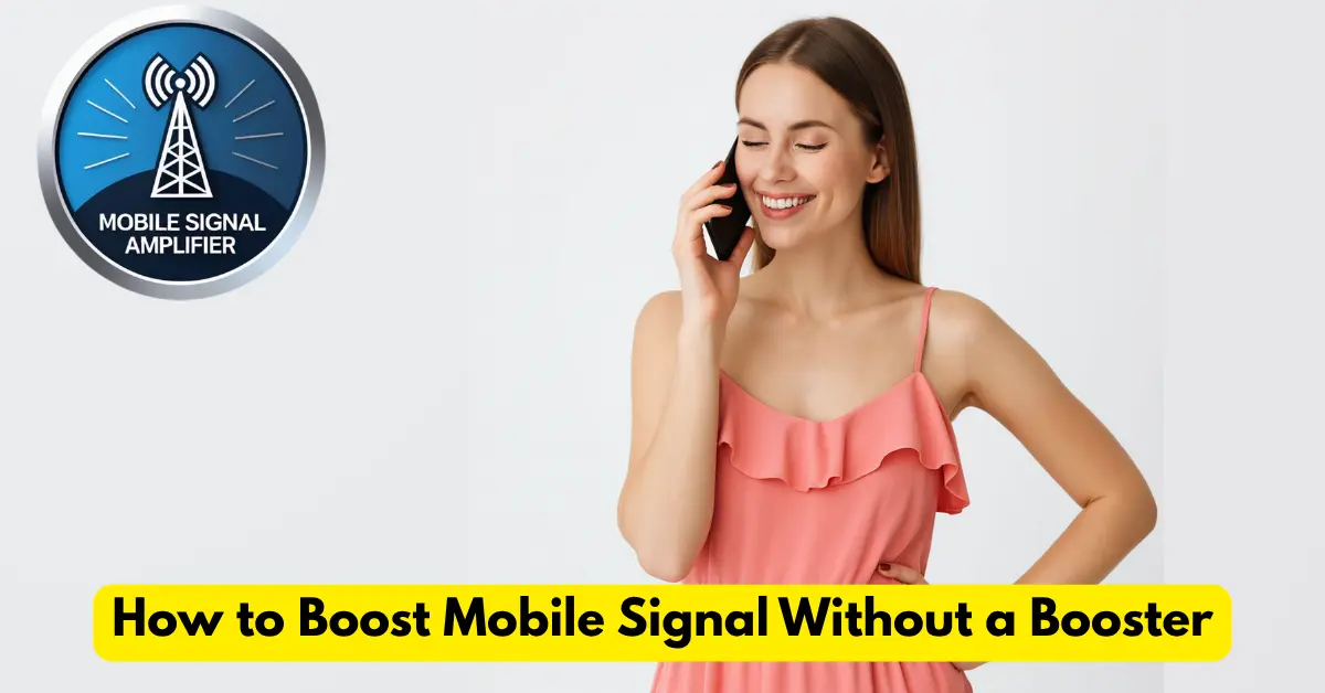 How to Boost Mobile Signal Without a Booster